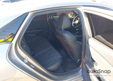 2023 Hyundai Elantra N Line из США, поврежденный, VIN KMHLR4AF0PU629673